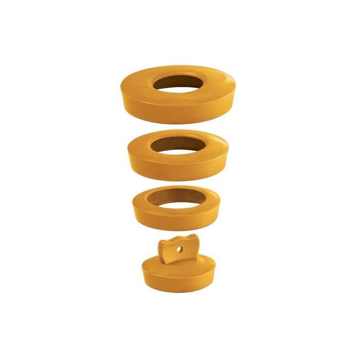 Wirquin Universal Sink Plug - Orange