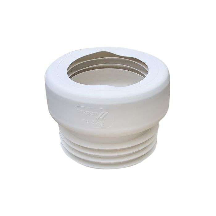 Wirquin - Pan Connector Str & Fins 110mm Ra372 - 2 Pack