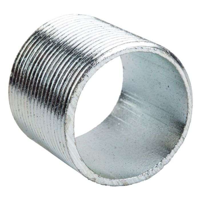 Nipple Running Steel 40mm - 2 Pack