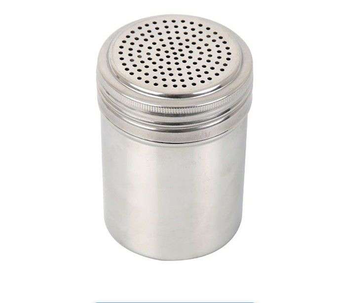 Shaker Stainless Steel Flour/Salt 7cm x 9cm - 2 Pack