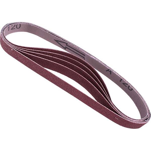Tork Craft - 5 Piece - Powerfile Sanding Belt - 120 Grit - 2 Pack