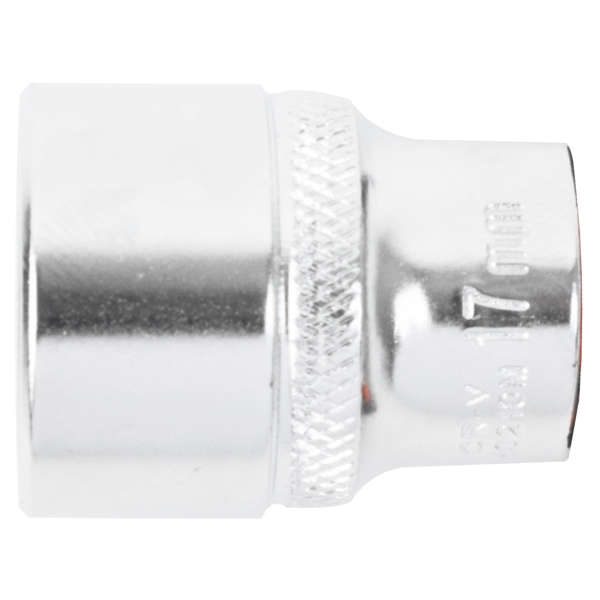 Fixman - Hex Socket - 3/8 Inch Drive - 17mm - 2 Pack