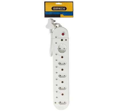 Zenith - Multiplug with Cord - (5 x 16amp + 5 x 2-pin)