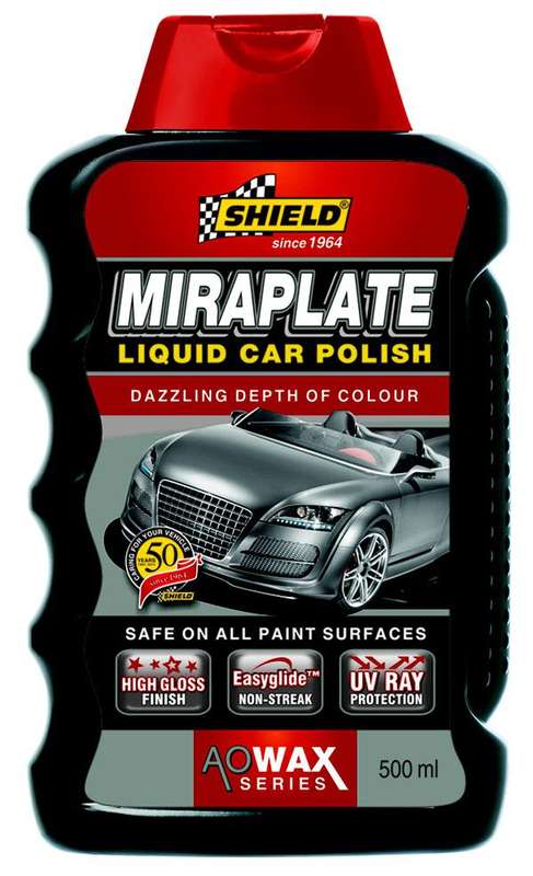 Shield Miraplate A.O Liquid Car Polish 500 ML