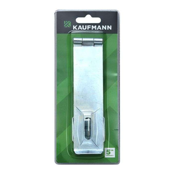 Kaufmann Hasp And Staple 152mm Safety Galv