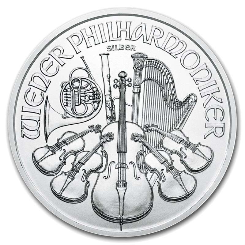 2016 Austrian Philharmonic One Ounce Silver Bullion Coin (Secondary)
