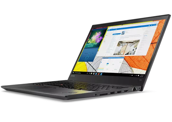 Lenovo ThinkPad T570 - 15.6 - Intel i5, 6th Gen Laptop with 8GB Ram + 256GB SSD