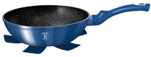 Berlinger Haus 28 cm Royal Blue Edition Marble Coating Fry Pan - Blue (THE PAN IS SKEWED)