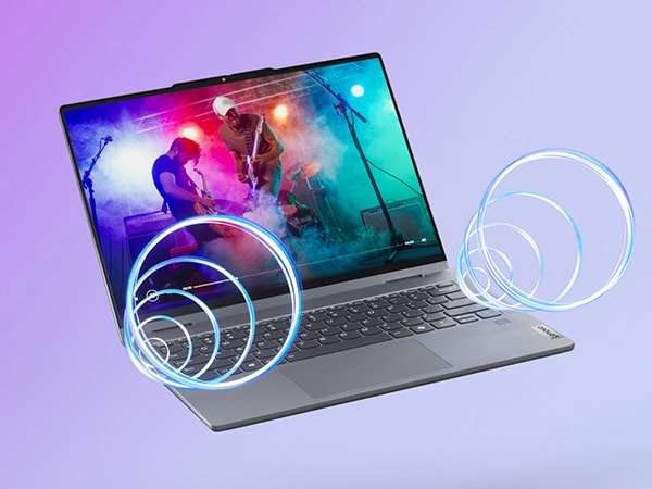 Lenovo IdeaPad 5 2-in-1 Gen 9 (14â Intel) user facing speakers with immersive sound