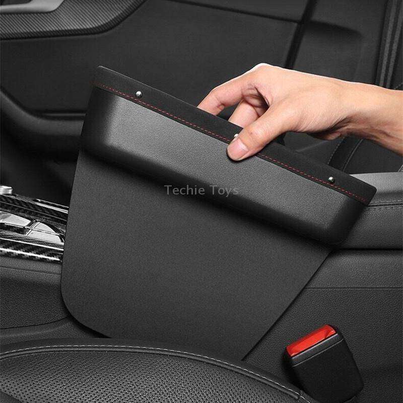 Multifunctional Car Gap Storage Box Car Seat Slit Storage Bag, Style: Co-driving (Black)