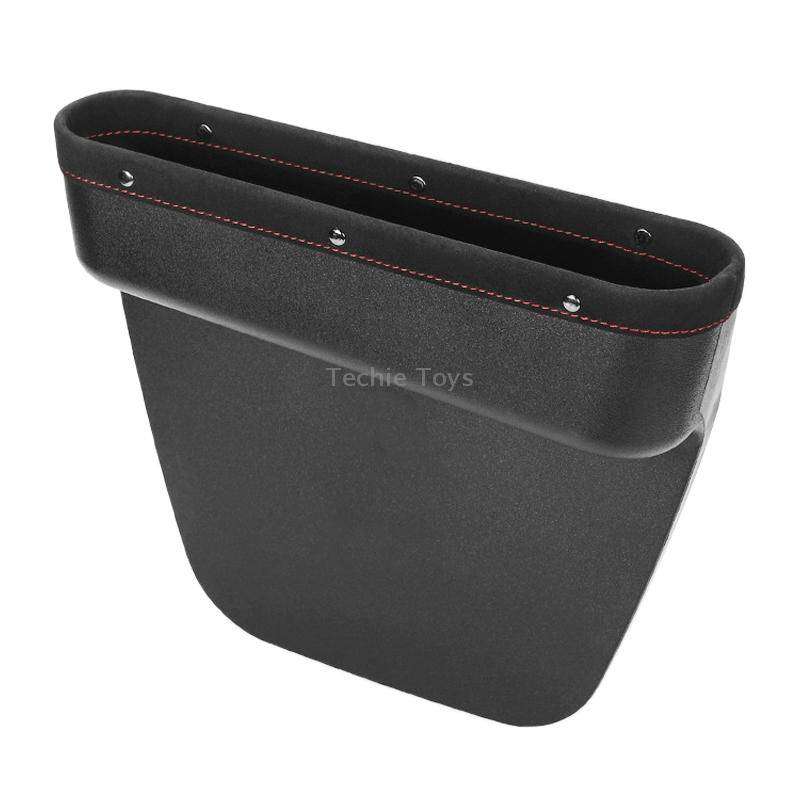Multifunctional Car Gap Storage Box Car Seat Slit Storage Bag, Style: Driver (Black)