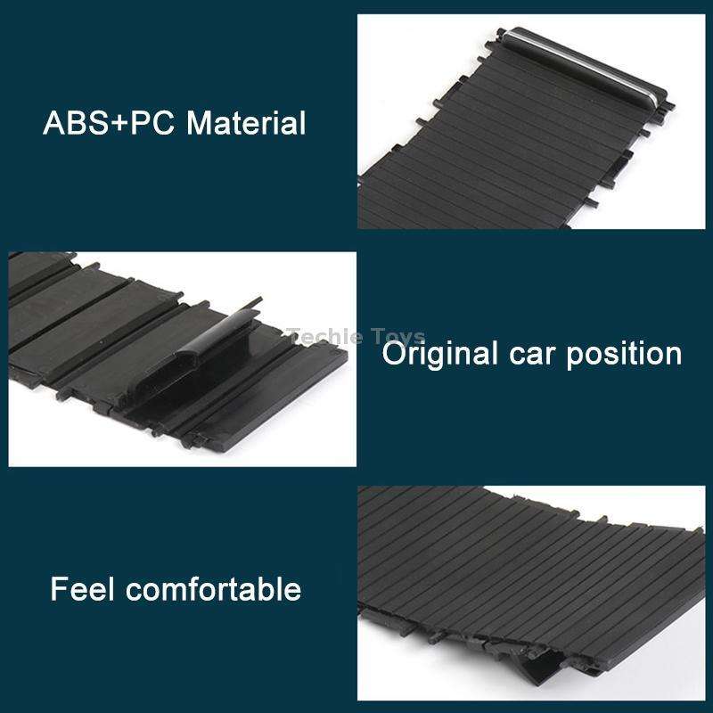 For BMW 3 Series E46 Left Driving Car Center Console Water Cup Holder Cover 51167038333(Black)