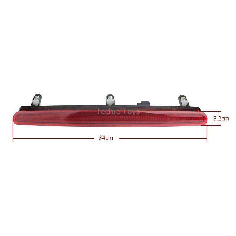 For Volkswagen Multivan Caravelle T5 T6 2003-2010 Car High Position Brake Light 7E0945097A (Red)