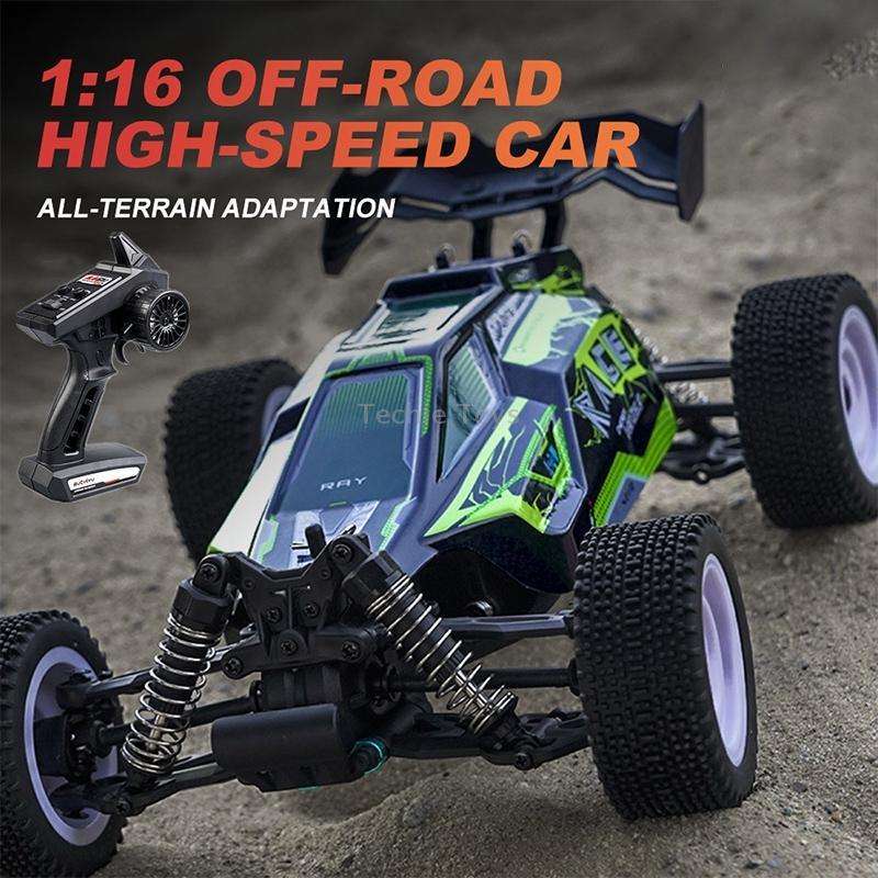 SCY-16201 2.4G 1:16 Electric 4WD RC Racing Off-road Vehicle Car Toy (Green)