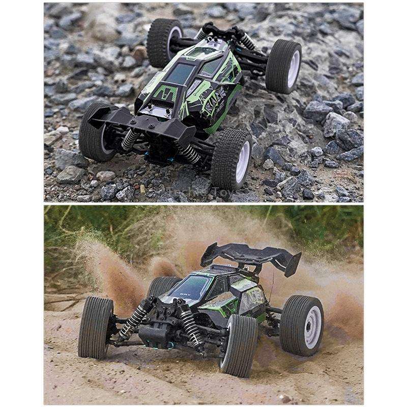 SCY-16201 2.4G 1:16 Electric 4WD RC Racing Off-road Vehicle Car Toy (Green)