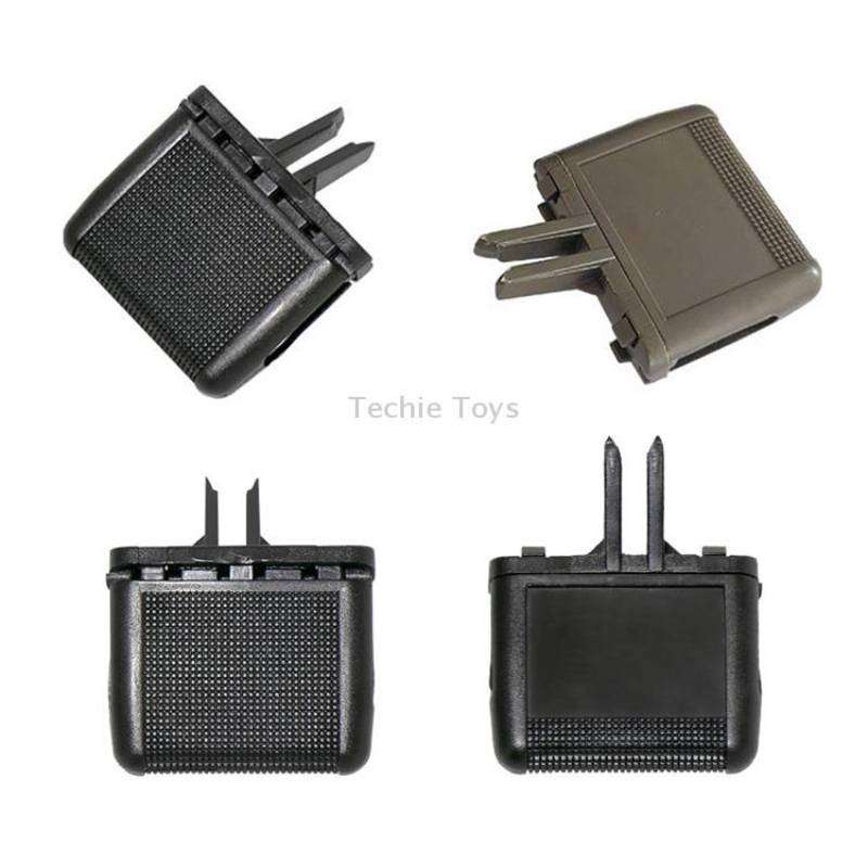 Car Air Conditioning Exhaust Switch Paddle for Toyota Prado 2010-2017 55650-6018(Brown)