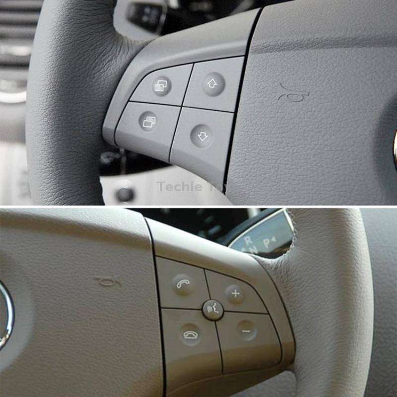 Car Left Side 5-button Steering Wheel Switch Buttons Panel 1648200010 for Mercedes-Benz W164, Left D