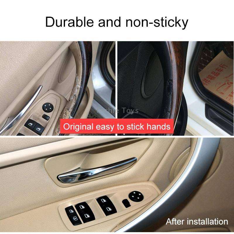Car Left Front Side Inner Armrest Door Handle for BMW F30 / F35, Left and Right Drive Universal(Blac