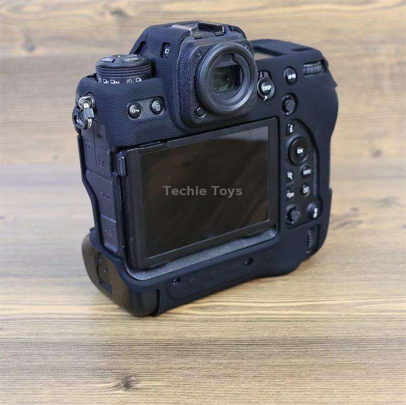 For Nikon Z9 Soft Silicone Protective Case (Blue)