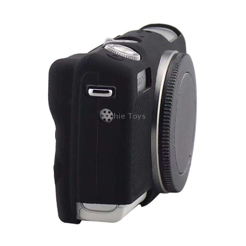 Soft Silicone Protective Case for Canon EOS M200 (Black)