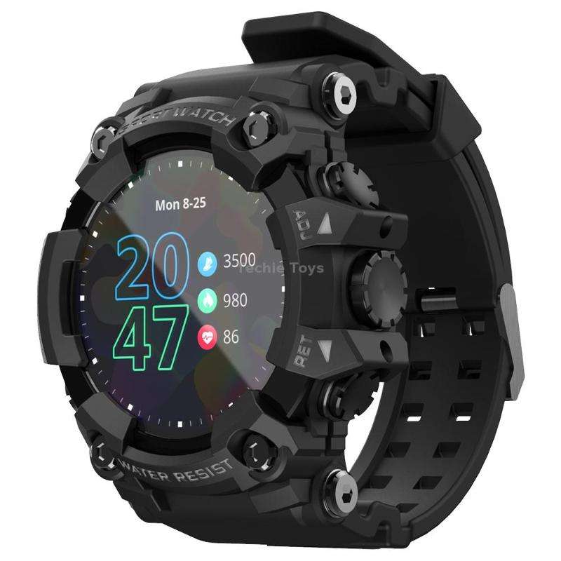 Lokmat ATTACK 1.28 inch TFT LCD Screen Smart Watch, Support Sleep Monitor / Heart Rate Monitor / Blo
