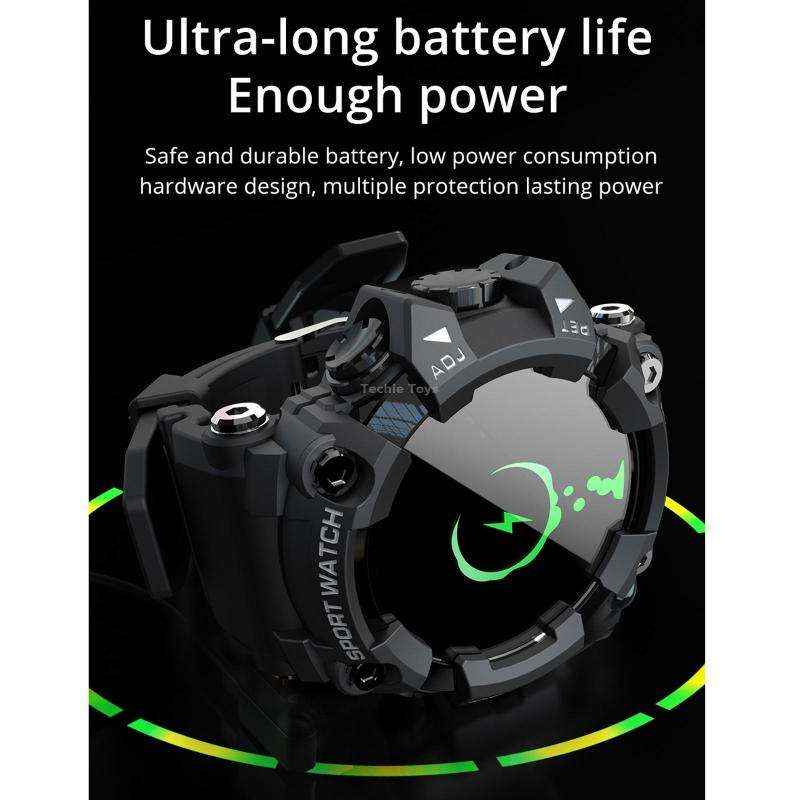 Lokmat ATTACK 1.28 inch TFT LCD Screen Smart Watch, Support Sleep Monitor / Heart Rate Monitor / Blo