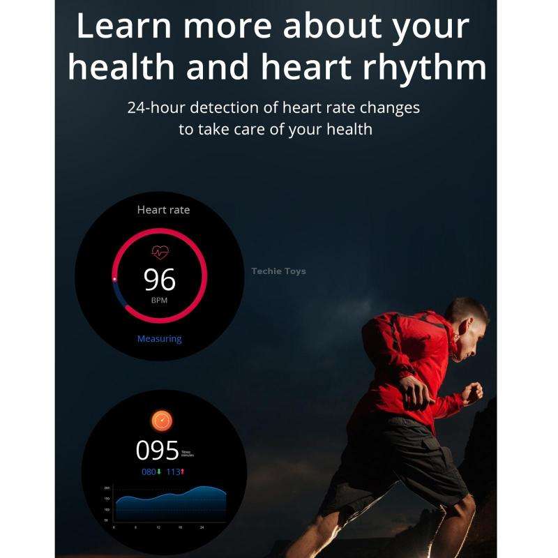 Lokmat ATTACK 1.28 inch TFT LCD Screen Smart Watch, Support Sleep Monitor / Heart Rate Monitor / Blo
