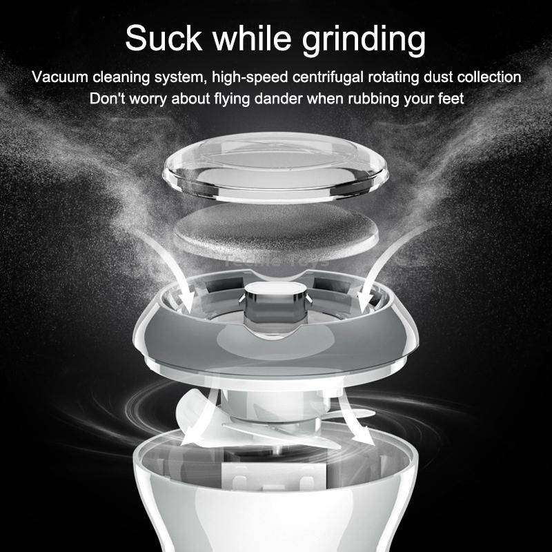 Electric Vacuum Design Foot Grinder Household Multifunctional Pedicure Calluses Foot Care, Specifica