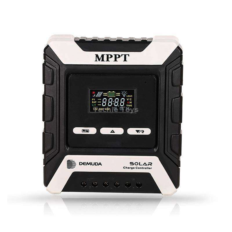 20A MPPT Solar Controller 12V / 24V / 48V Automatic Identification Charging Controller with Dual ...