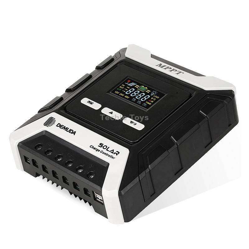 20A MPPT Solar Controller 12V / 24V / 48V Automatic Identification Charging Controller with Dual ...