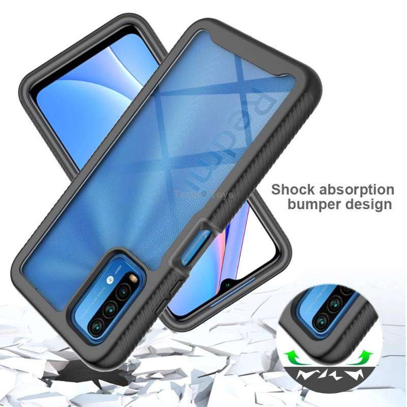 For Xiaomi Poco M3 / Redmi 9T Starry Sky Solid Color Series Shockproof PC + TPU Protective Case(Baby