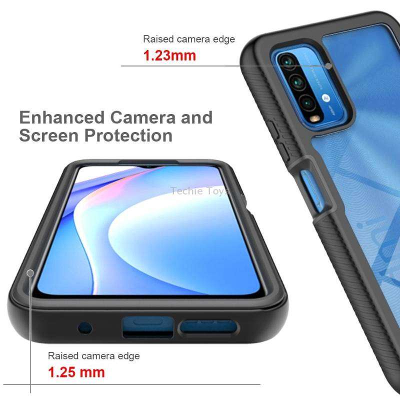 For Xiaomi Poco M3 / Redmi 9T Starry Sky Solid Color Series Shockproof PC + TPU Protective Case(Baby
