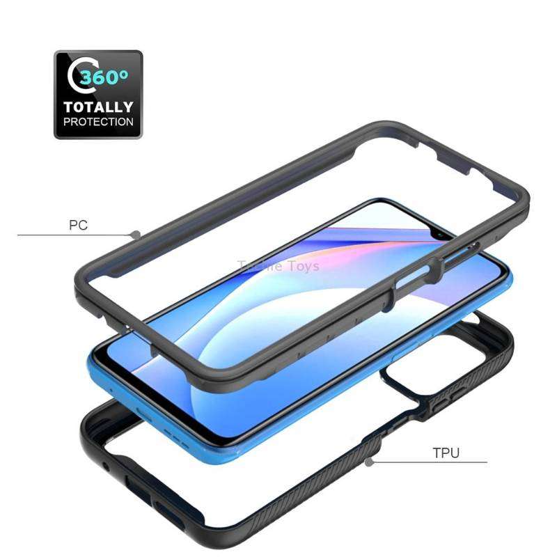For Xiaomi Poco M3 / Redmi 9T Starry Sky Solid Color Series Shockproof PC + TPU Protective Case(Baby