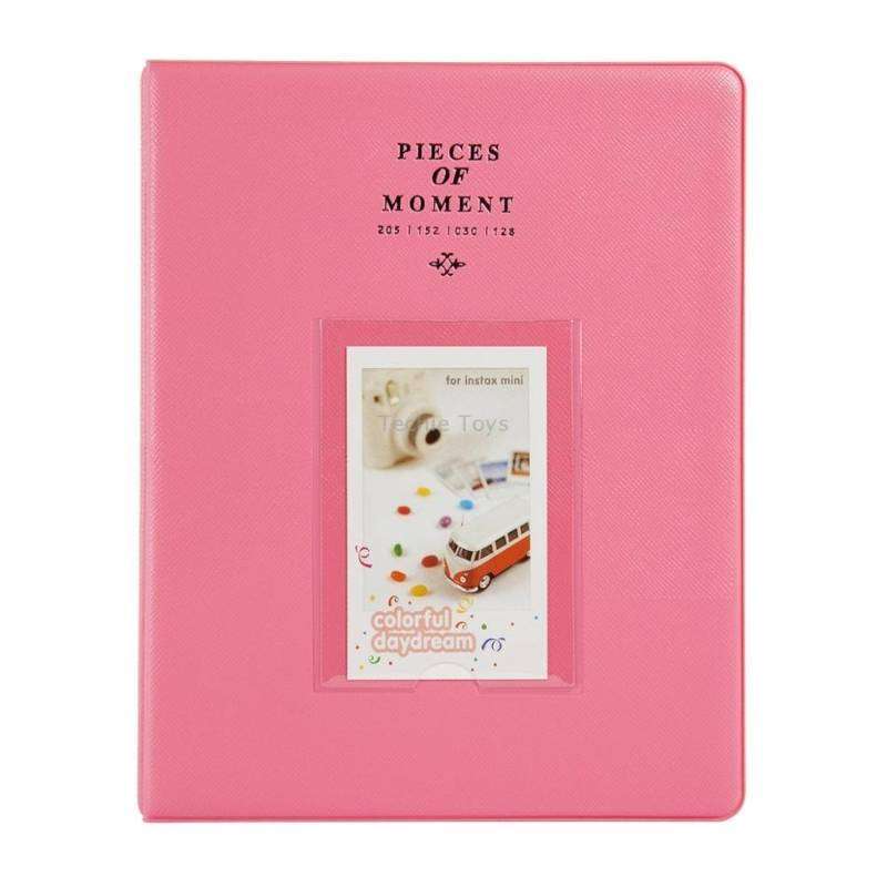 128 Pockets Photo Book Album Name Card Holder for Fujifilm Instax Mini 8 /7s /70 /25 /50s /90(Sky Bl