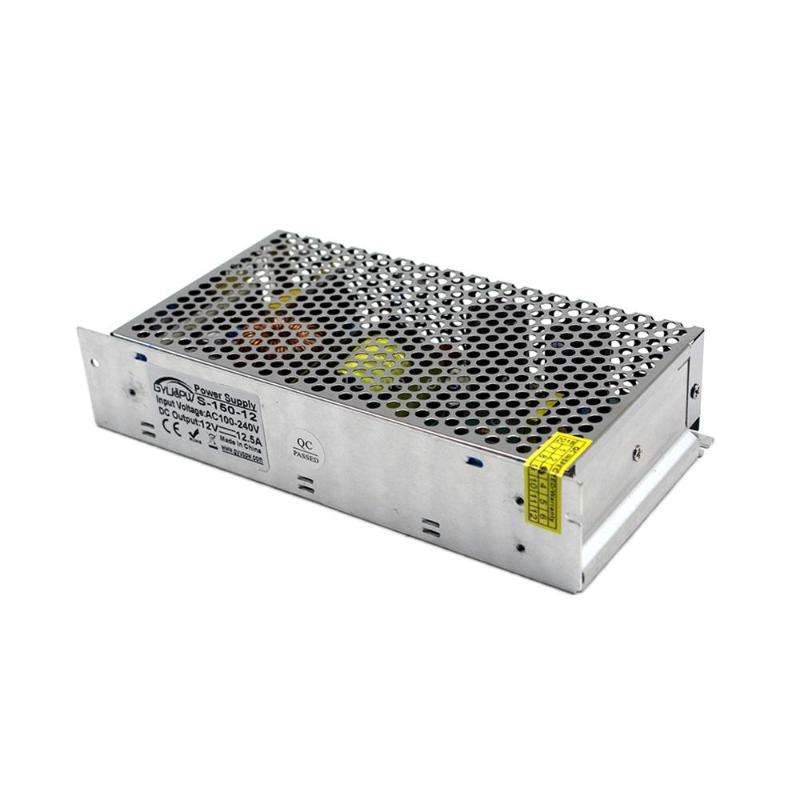 S-150-12 DC12V 12.5A 150W LED Regulated Switching Power Supply, Size: 199 x 98 x 42mm