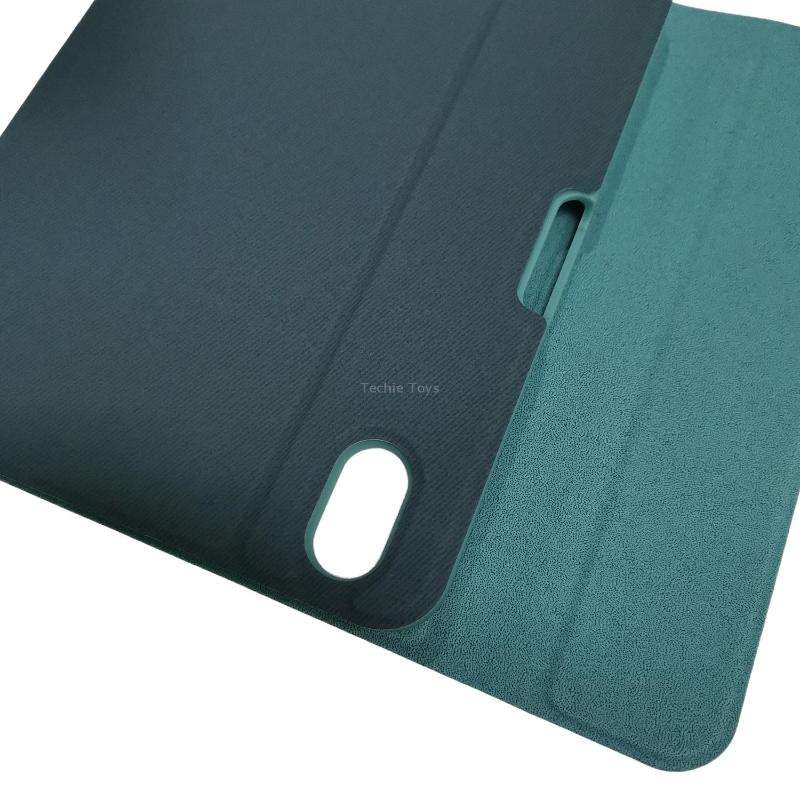 HK006 Square Keys Detachable Bluetooth Keyboard Leather Tablet Case with Holder for iPad mini 6(Ligh