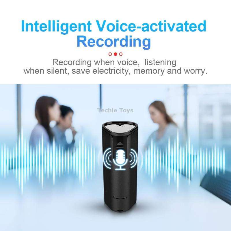 Q51 Intelligent HD Noise Reduction Remote Voice Control Recorder, Capacity:4GB(Black)