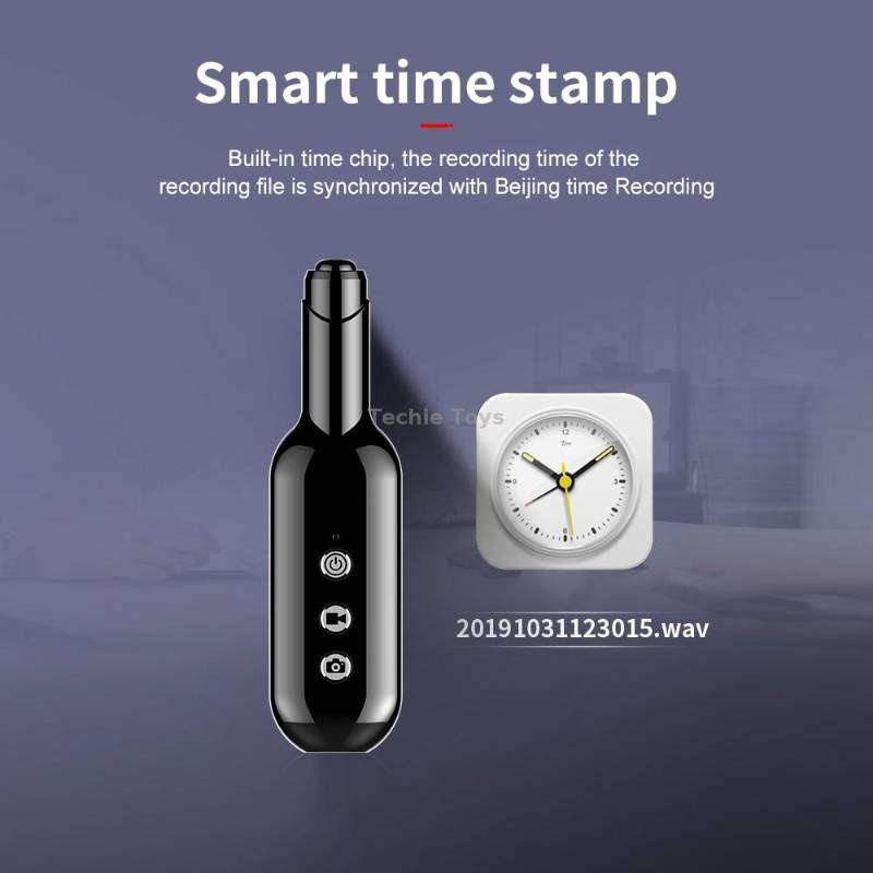 D3 AI Smart High-definition Noise Reduction Voice Recorder, Capacity:4GB(Black)