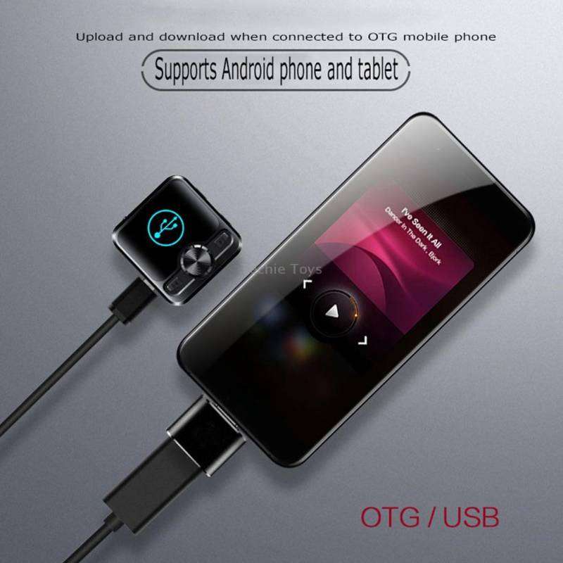 M9 AI Intelligent High-definition Noise Reduction Voice Control Recorder Ebook Bluetooth MP3 Player,