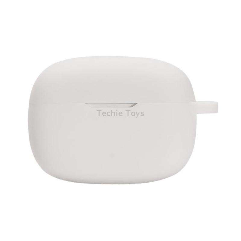 For JBL Wave 200TWS Silicone Earphone Protective Case(White)