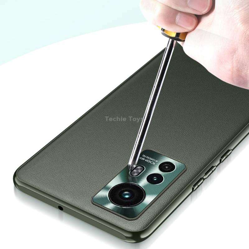For Xiaomi 12 5G Plain Skin Leather Phone Case(Black)