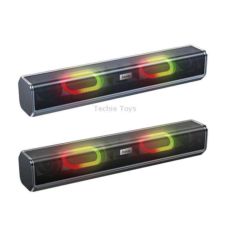 hoco BS49 Bluetooth 5.1 Dazzling Sound Desktop Wireless Speaker(Black)