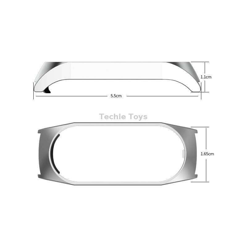 For Xiaomi Mi Band 7 Three-bead Stainless Steel Watch Band(Gold)