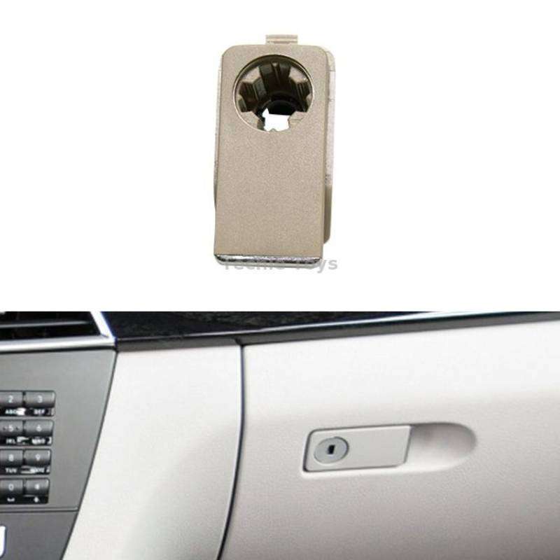 Car Glove Box Handle Switch for Mercedes-Benz W212 2008-2014, Left Driving(Beige)