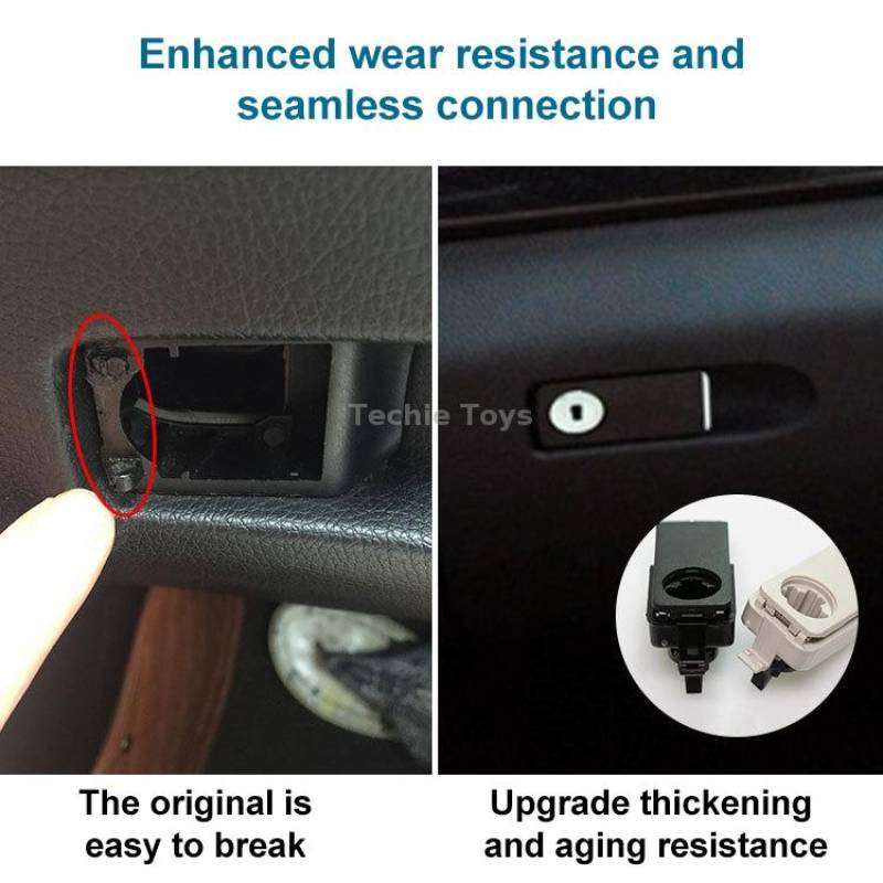 Car Glove Box Handle Switch for Mercedes-Benz W212 2008-2014, Left Driving(Beige)