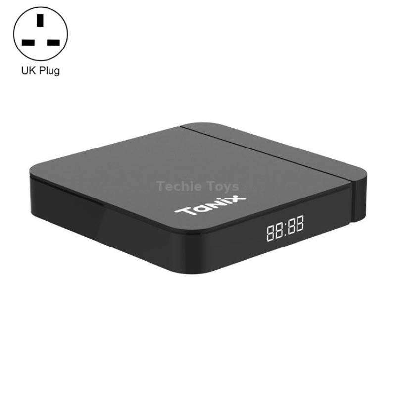 Tanix W2 Amlogic S905 Quad Core Smart TV Set Top Box, RAM:2G+16G With Dual Wifi/BT(UK Plug)