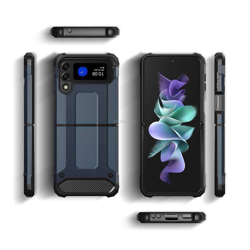 For Samsung Galaxy Z Flip3 5G Magic Armor TPU + PC Phone Case(Black)