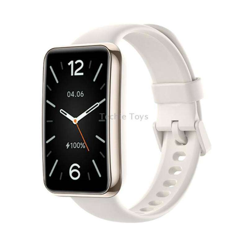 For Xiaomi Mi Band 7 Pro Solid Color TPU Watch Band(White)