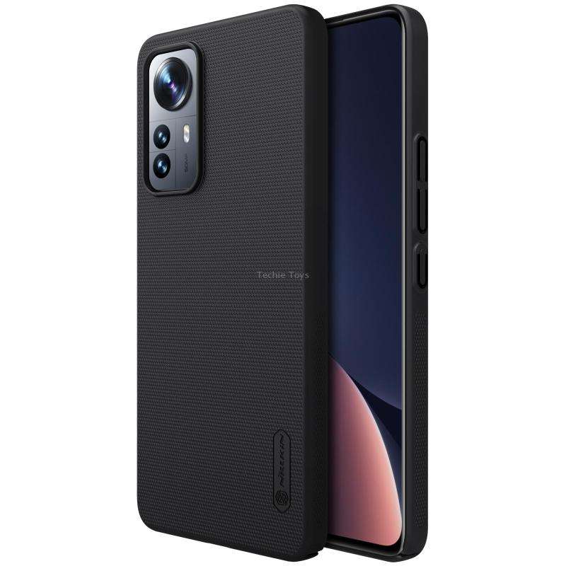 For Xiaomi 12 Lite NILLKIN Frosted PC Phone Case(Black)