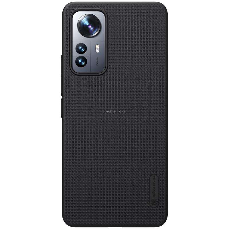 For Xiaomi 12 Lite NILLKIN Frosted PC Phone Case(Black)